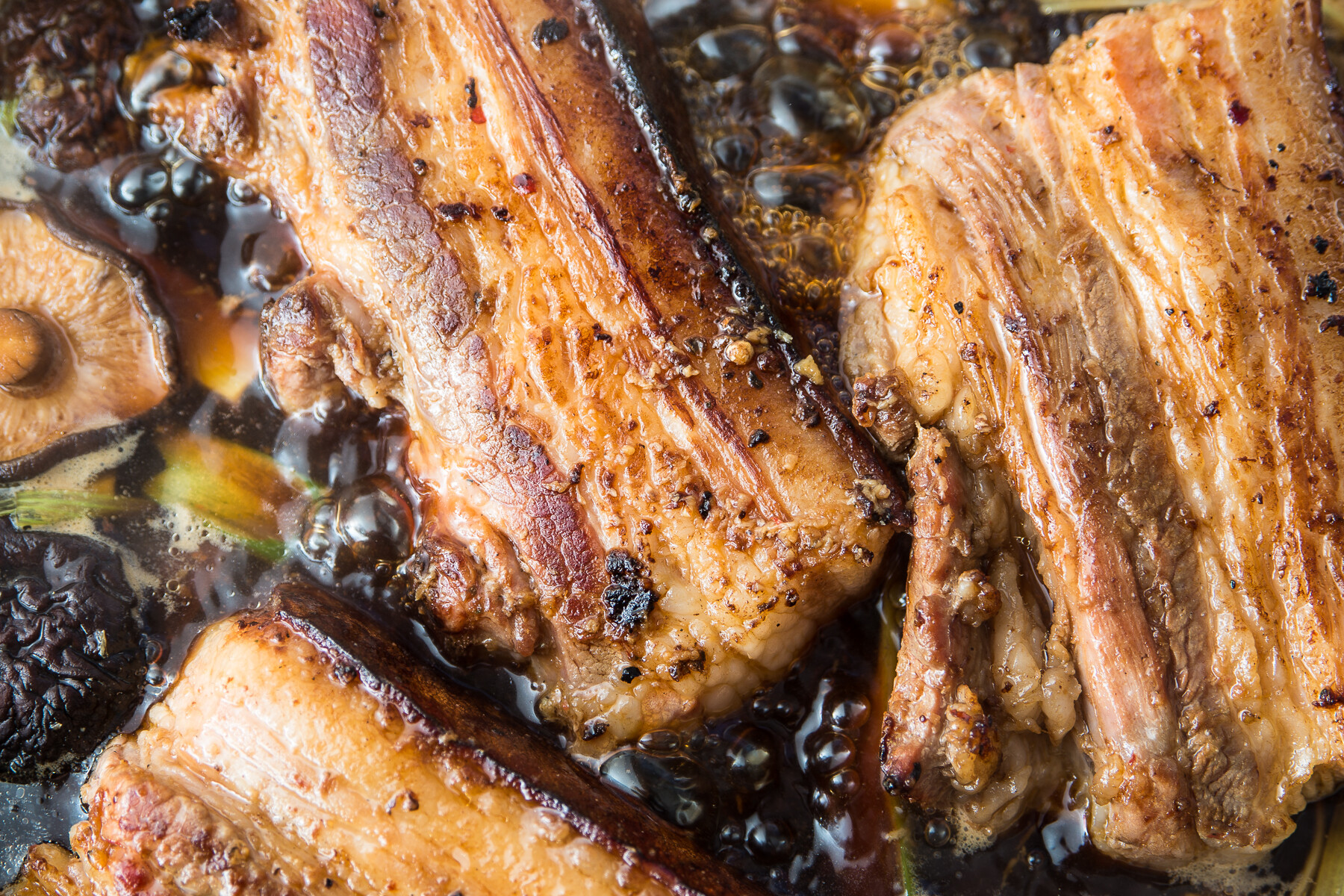 Chāshu – geschmorter Schweinebach der japanischen Küche