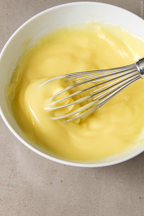 Fertig angerührte Sauce mayonnaise, selbst hergestellt