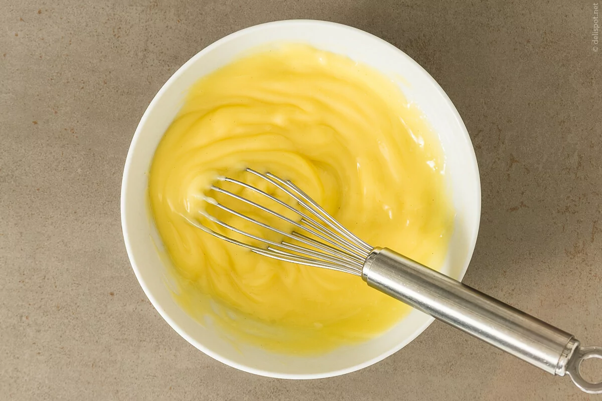 Fertig gerührte Mayonnaise