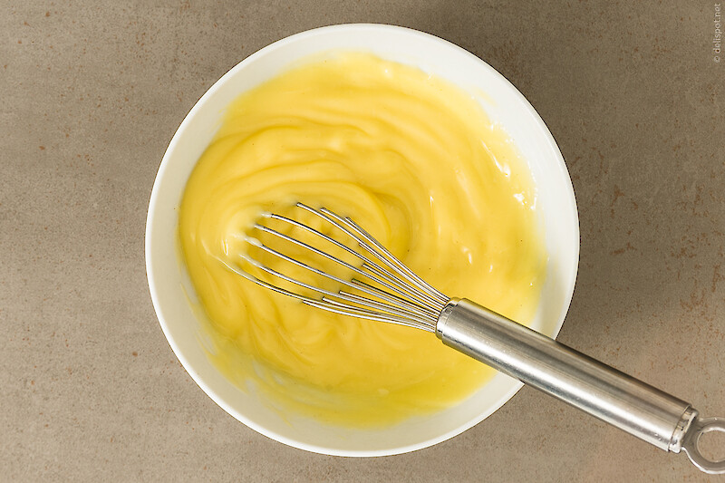 Fertig gerührte Mayonnaise