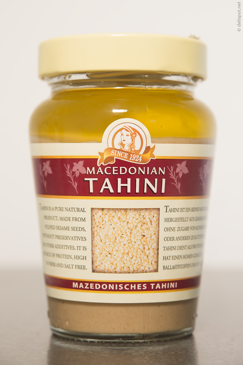 Tahini, Sesampaste aus Mazedonien im Glas