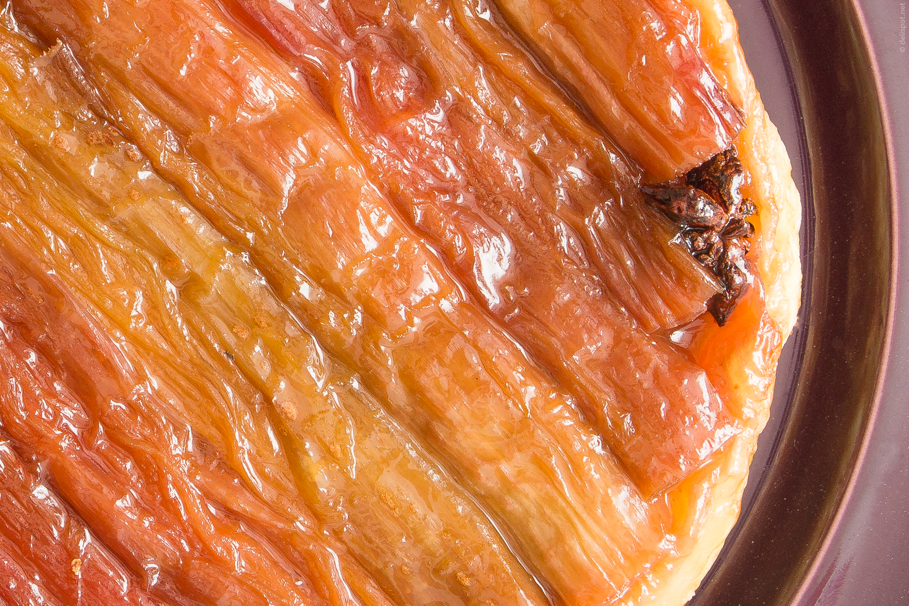 Tarte Tatin aus Rhabarber
