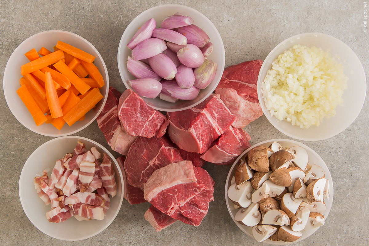 Bœuf bourguignon – DELISPOT Küchenkompendium